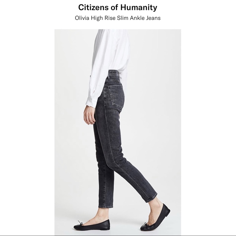 Citizens of humanity denim / Olivia High Rise Slim